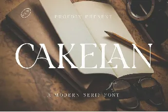 Cakelan font