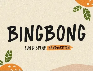 Bingbong font