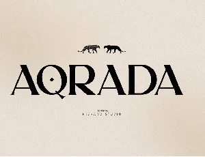 Aqrada font