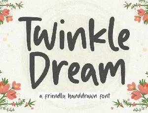 Twinkle Dream Handdrawn font