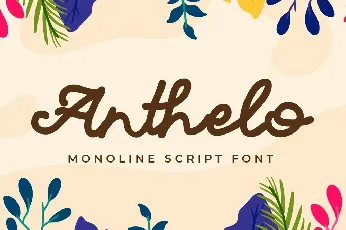 Anthello font