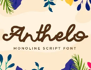 Anthello font