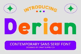 Derian font