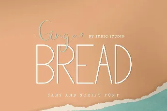 Gingar Bread Duo font