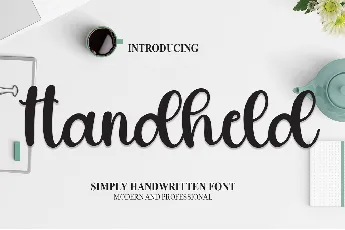 Handheld font