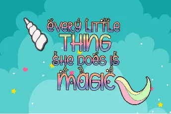 Unicorn Magic font