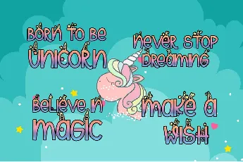 Unicorn Magic font