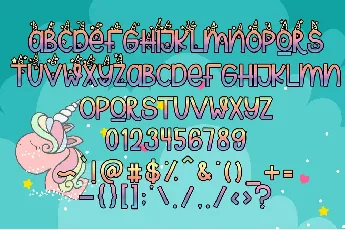 Unicorn Magic font