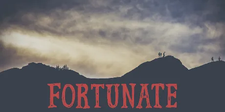 Fortunate DEMO font