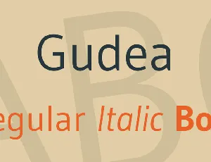 Gudea font