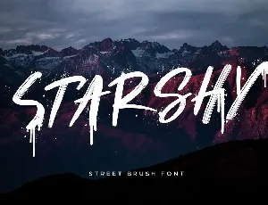 Starshy font