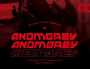 Andmorey font