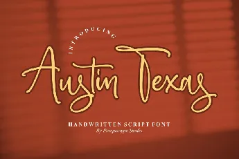 Austin Texas font