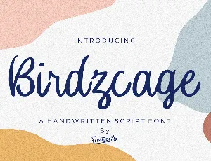 Birdzcage font