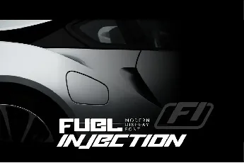 Fuel Injection font