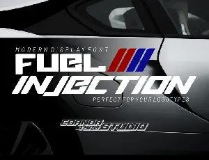 Fuel Injection font