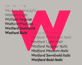 Wotfard font