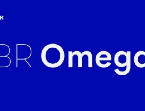 BR Omega Family font