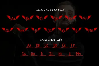 Vampires Display font