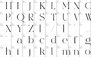 Excrallik font