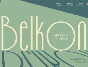 Belkon font