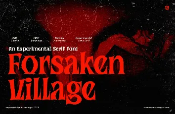 UT Forsaken Village Demo font