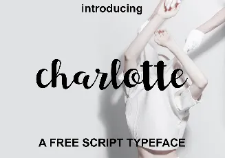 Charlotte Script font