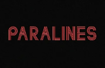 Paralines font