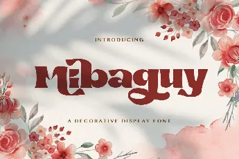 Mibaguy font