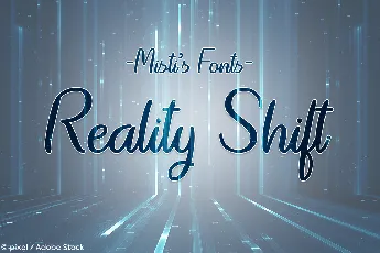 Reality Shift font