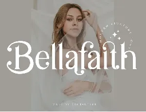 Bellafaith font