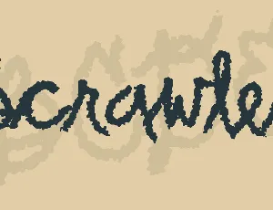 Scrawler font