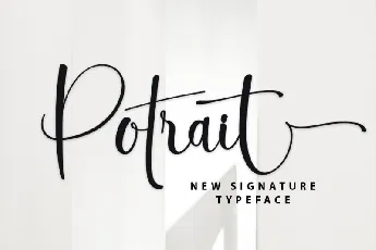 Potrait font