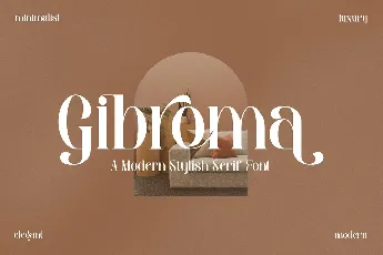 Gibroma font