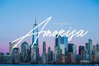 Amorisa Signature font