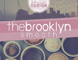 The Brooklyn Smooth Family font