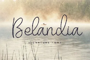 Belandia Handwritten font