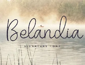 Belandia Handwritten font