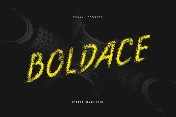 Boldace font