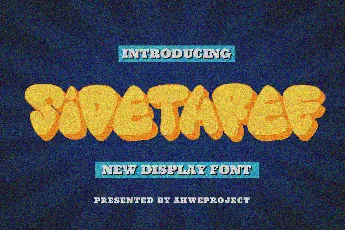 Sidethree font