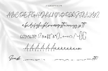 Brinton Signature font