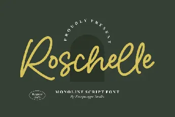 Roschelle font