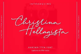 Christina Hellagista font