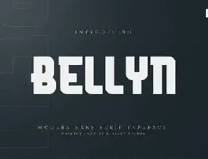 Bellyn Display font