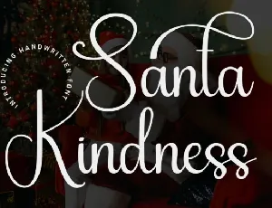 Santa Kindness Script font