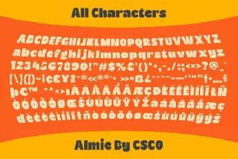 Almie font