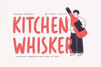 Kitchen Whisker font