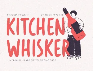 Kitchen Whisker font