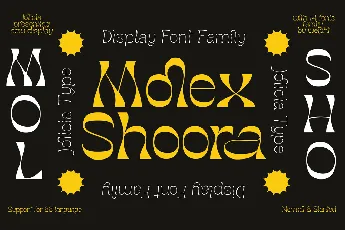 Molex Shoora font