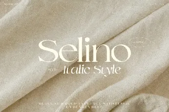 Selino font